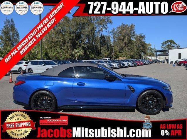 used 2022 BMW M4 car, priced at $71,300