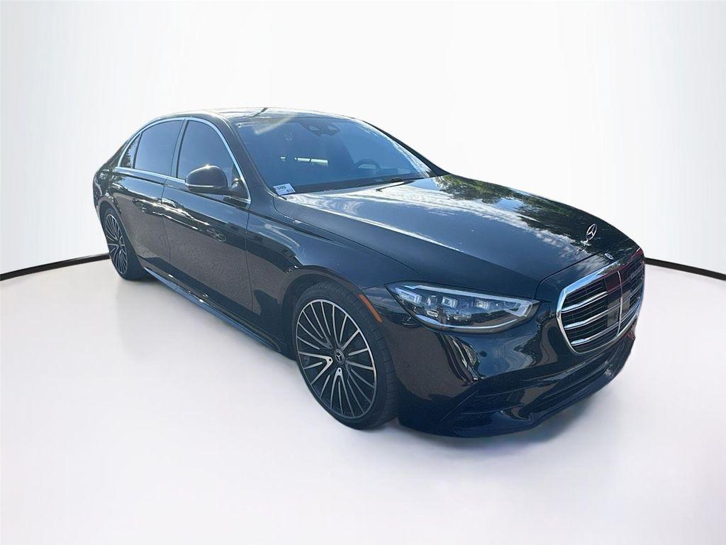 used 2022 Mercedes-Benz S-Class car, priced at $68,400