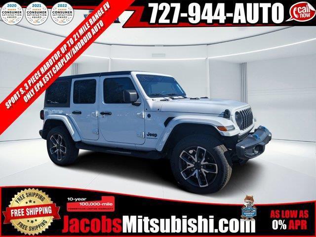 used 2024 Jeep Wrangler 4xe car, priced at $34,000