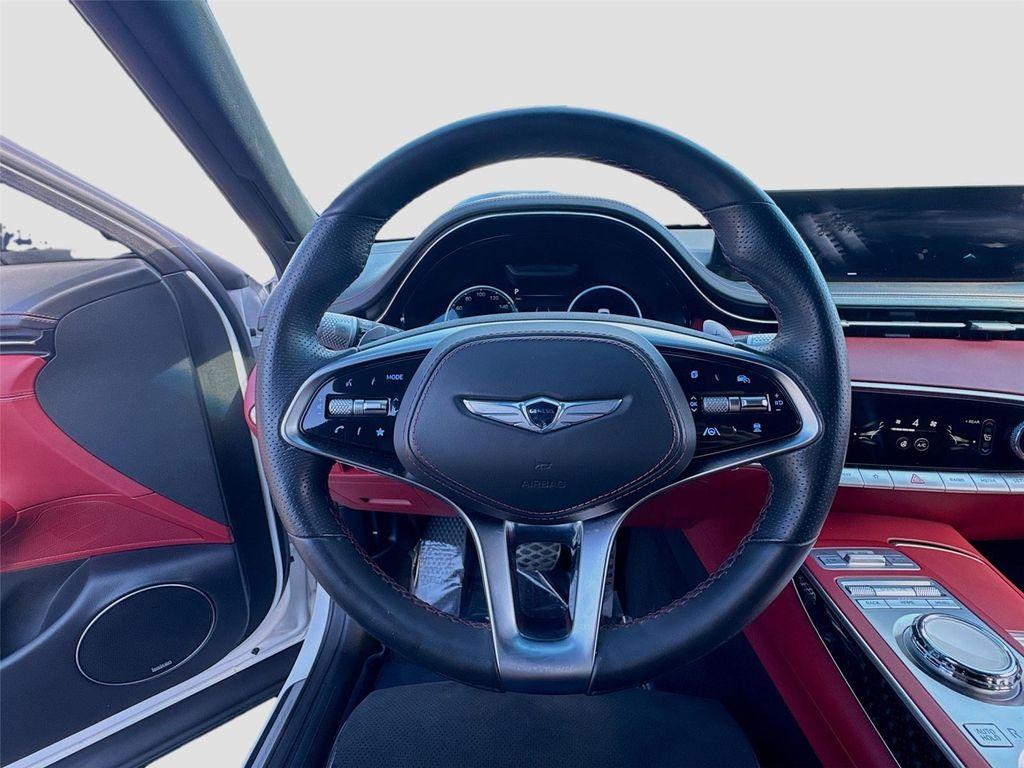 used 2022 Genesis GV70 car, priced at $38,500