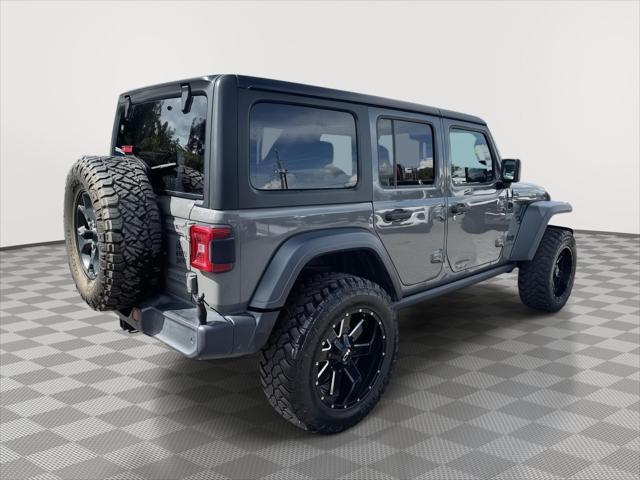 used 2021 Jeep Wrangler car, priced at $25,817
