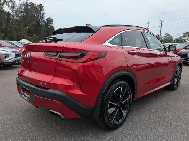 used 2022 INFINITI QX55 car, priced at $30,619