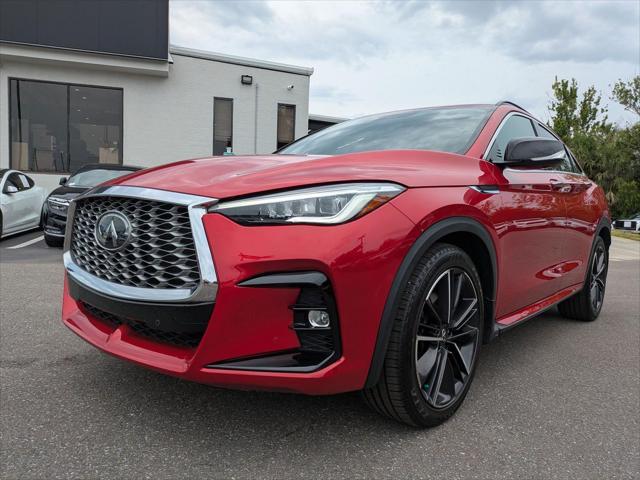 used 2022 INFINITI QX55 car, priced at $30,619