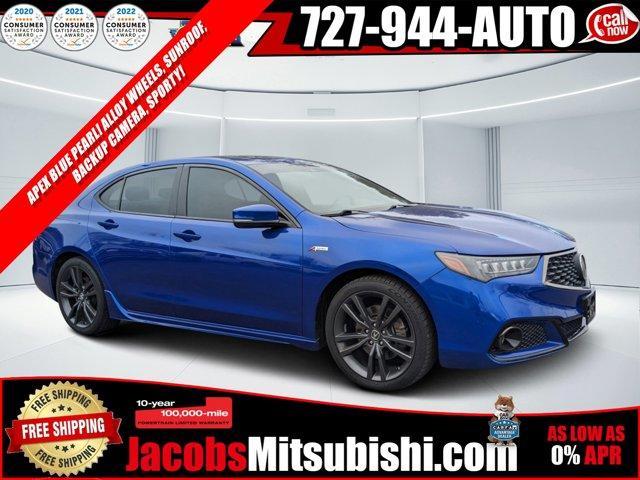 used 2020 Acura TLX car, priced at $23,000