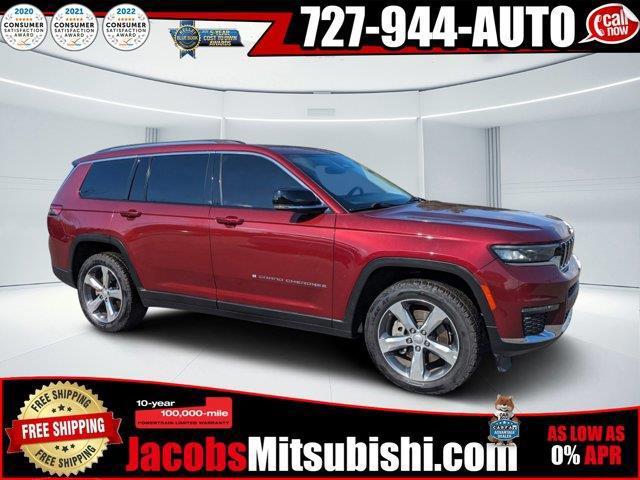 used 2021 Jeep Grand Cherokee L car, priced at $28,500