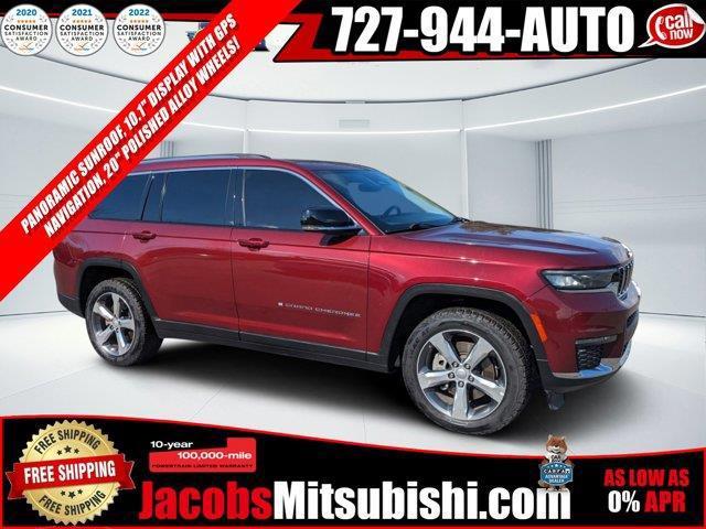 used 2021 Jeep Grand Cherokee L car, priced at $27,300