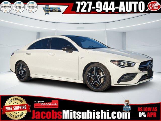 used 2020 Mercedes-Benz AMG CLA 35 car, priced at $33,991