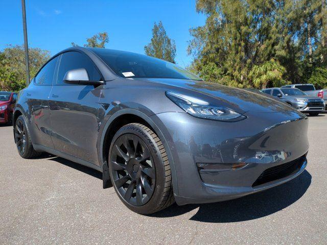 used 2021 Tesla Model Y car, priced at $27,895