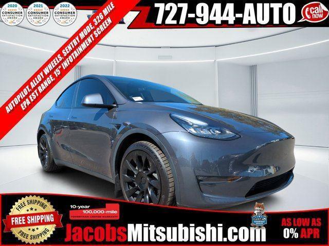 used 2021 Tesla Model Y car, priced at $27,895