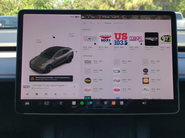 used 2021 Tesla Model Y car, priced at $27,895