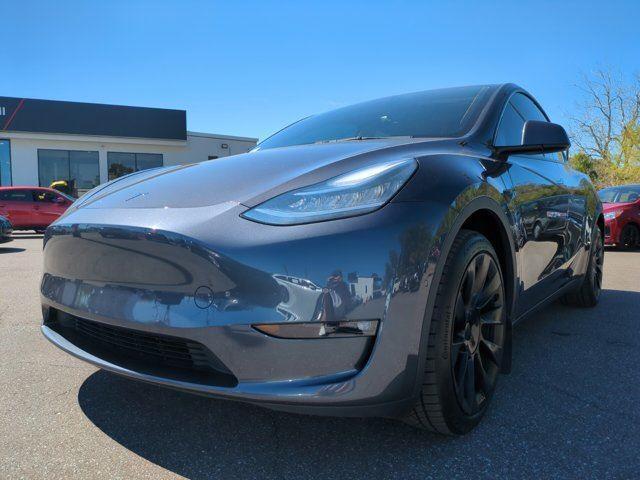 used 2021 Tesla Model Y car, priced at $27,895