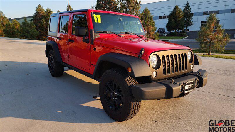 used 2017 Jeep Wrangler Unlimited car, priced at $19,950