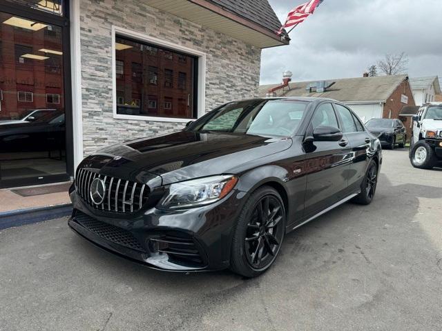 used 2020 Mercedes-Benz AMG C 43 car, priced at $42,599
