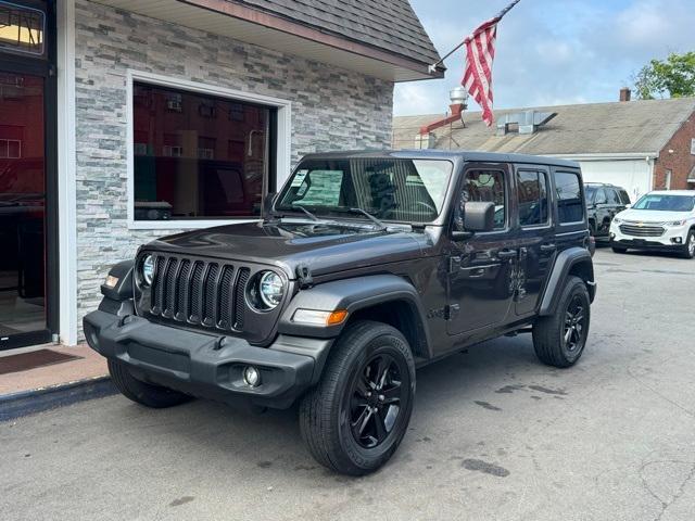 used 2020 Jeep Wrangler Unlimited car, priced at $26,999