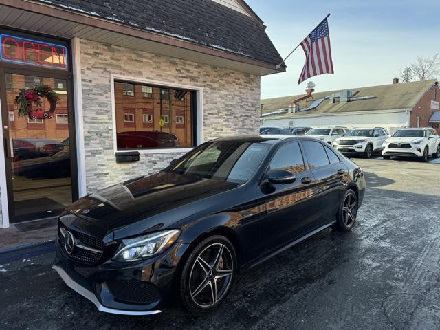 used 2018 Mercedes-Benz AMG C 43 car, priced at $24,395