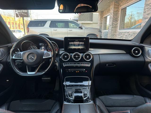 used 2018 Mercedes-Benz AMG C 43 car, priced at $24,395