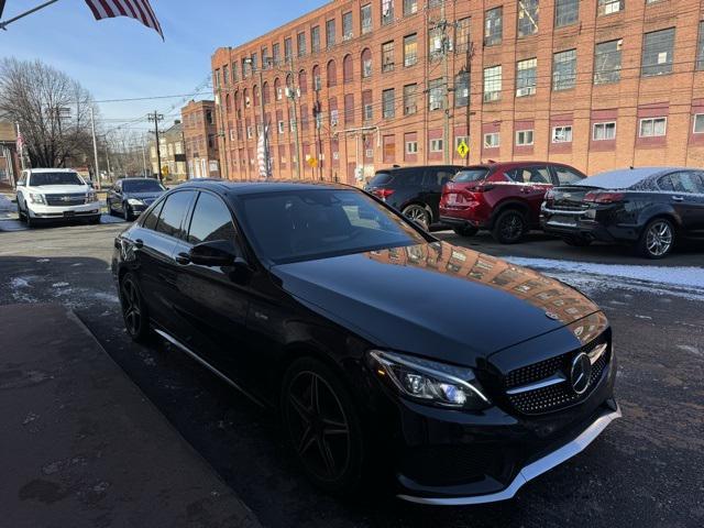 used 2018 Mercedes-Benz AMG C 43 car, priced at $24,395