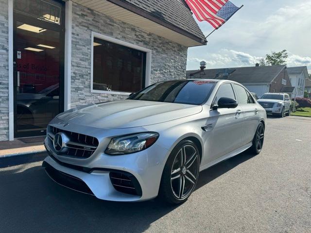 used 2018 Mercedes-Benz AMG E 63 car, priced at $43,999