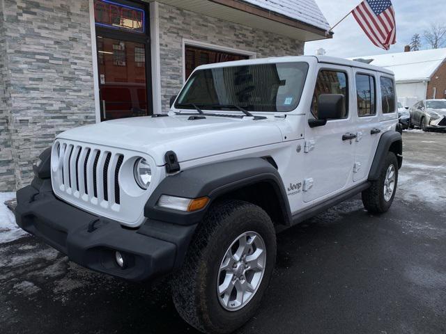 used 2021 Jeep Wrangler Unlimited car, priced at $29,399