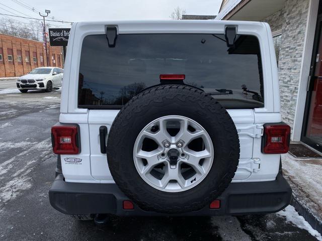 used 2021 Jeep Wrangler Unlimited car, priced at $29,399