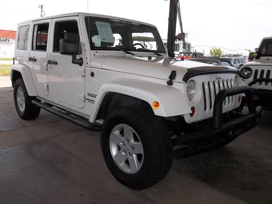 used 2010 Jeep Wrangler Unlimited car, priced at $16,950