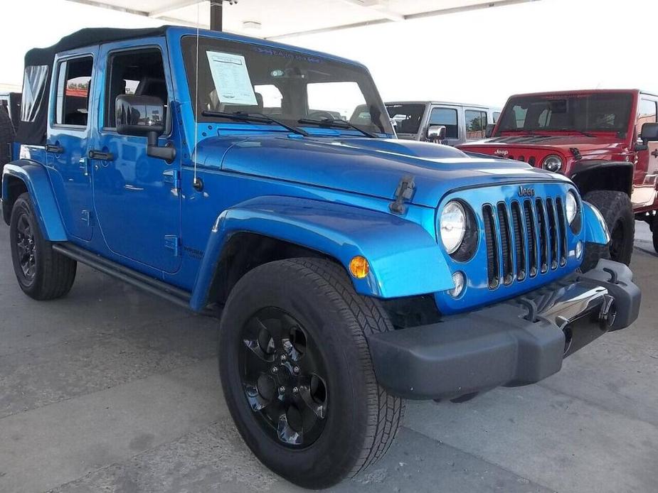 used 2015 Jeep Wrangler Unlimited car, priced at $21,950