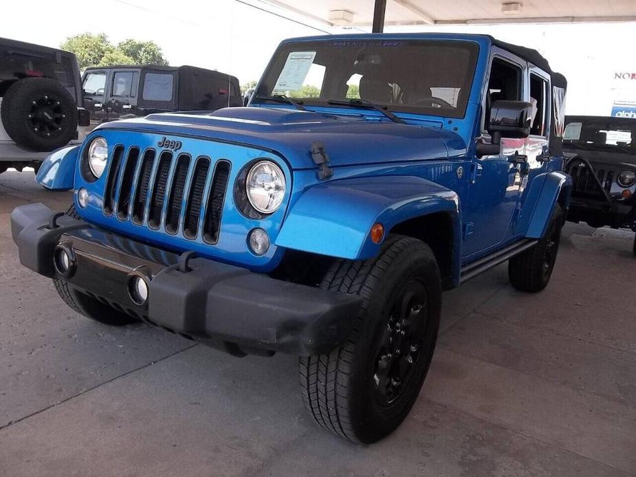 used 2015 Jeep Wrangler Unlimited car, priced at $21,950