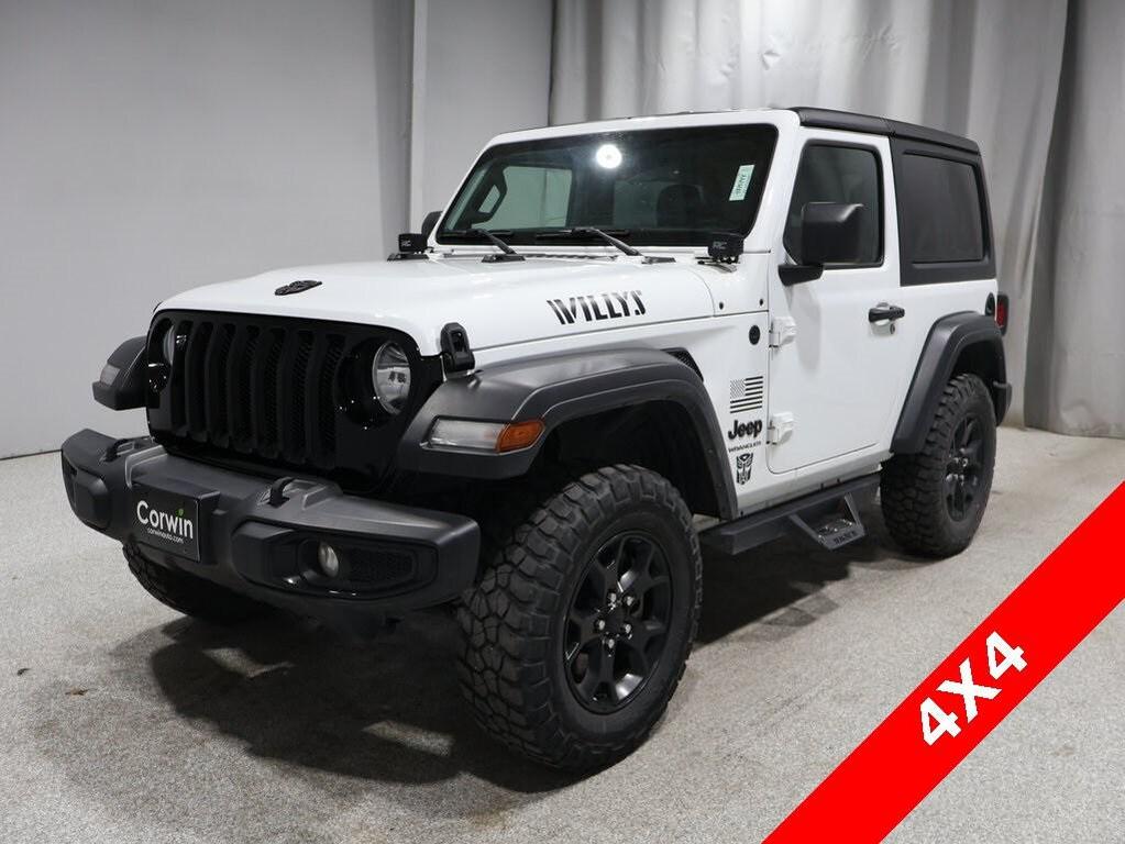 used 2021 Jeep Wrangler car, priced at $26,000