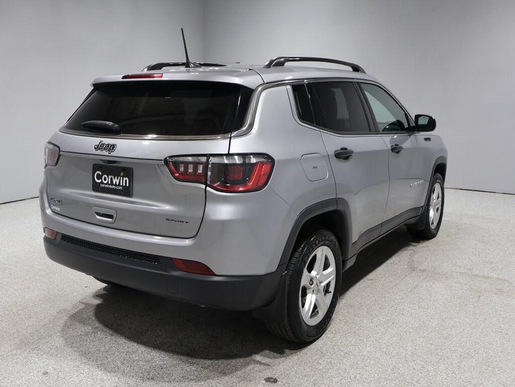 used 2023 Jeep Compass car, priced at $21,000