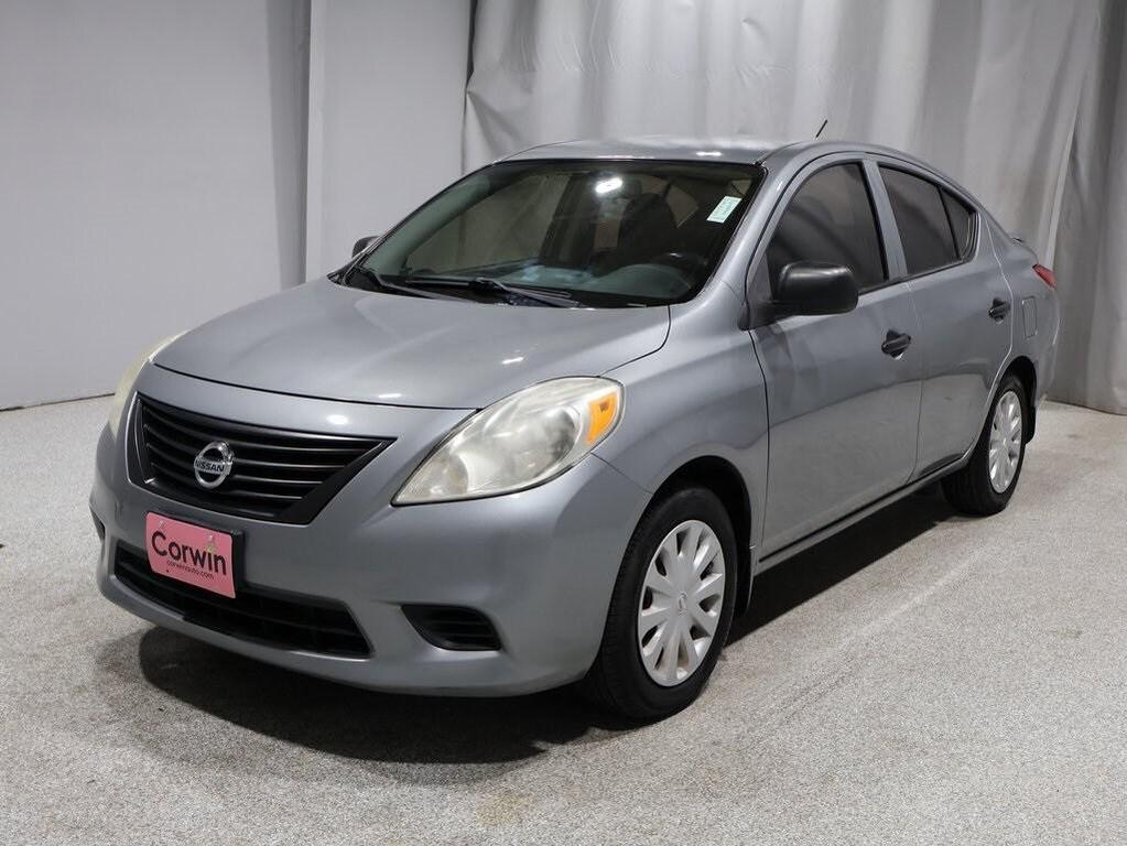 used 2014 Nissan Versa car, priced at $4,500
