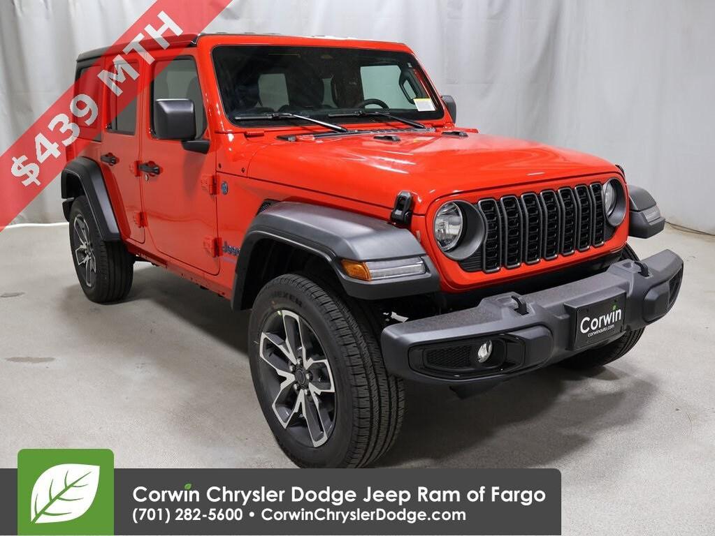 new 2025 Jeep Wrangler 4xe car, priced at $49,383