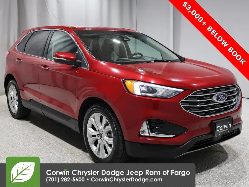 used 2021 Ford Edge car, priced at $20,000