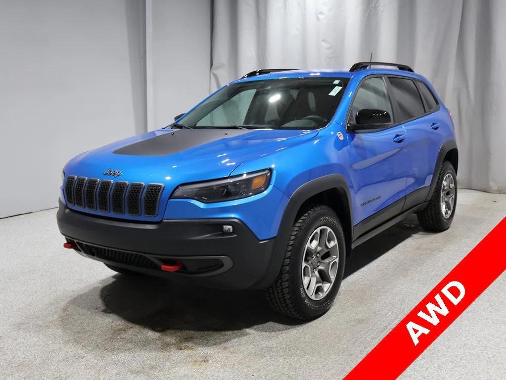 used 2022 Jeep Cherokee car, priced at $24,266