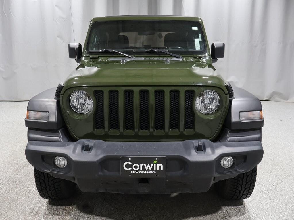 used 2021 Jeep Wrangler car, priced at $26,500