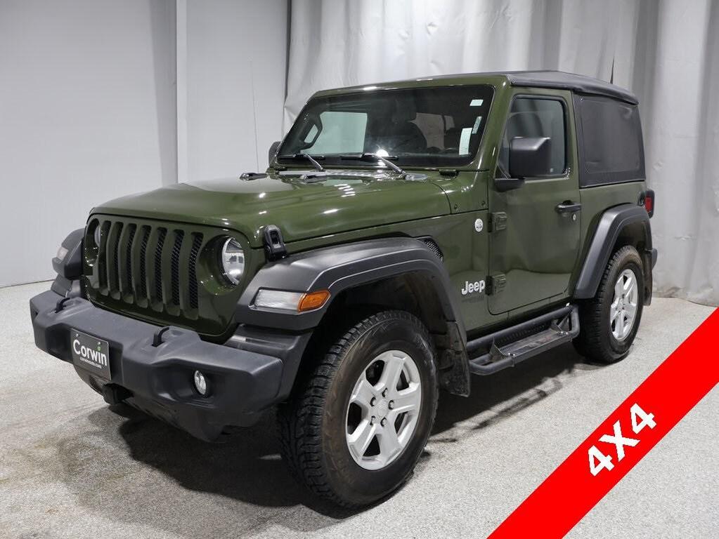 used 2021 Jeep Wrangler car, priced at $26,500