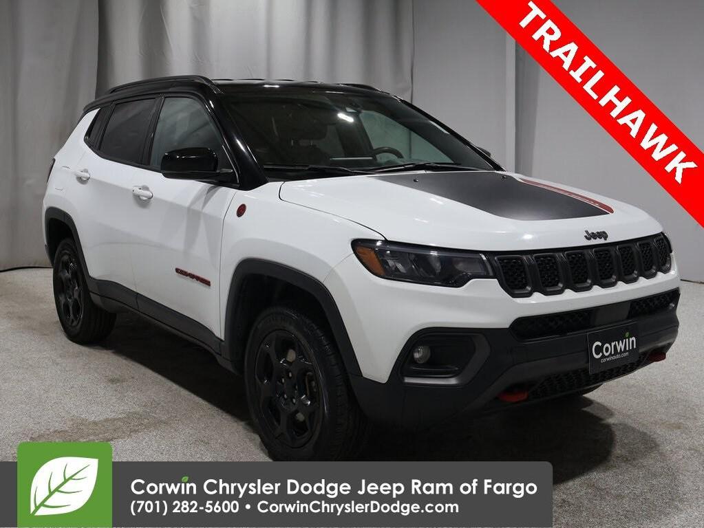 used 2023 Jeep Compass car, priced at $22,500