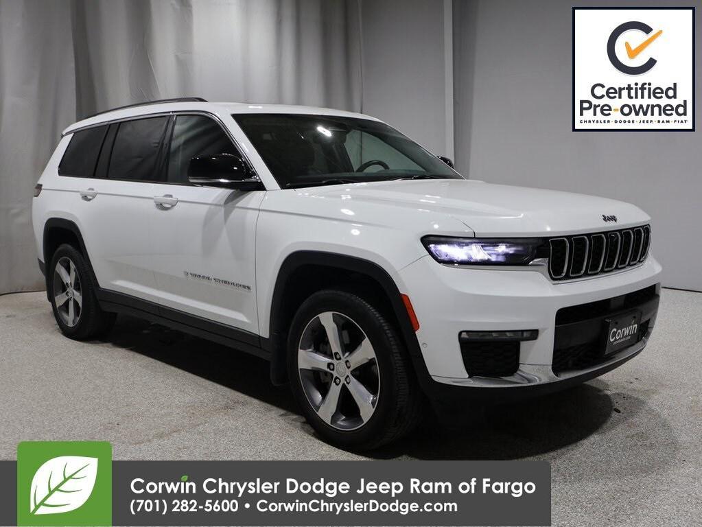 used 2021 Jeep Grand Cherokee L car, priced at $30,000