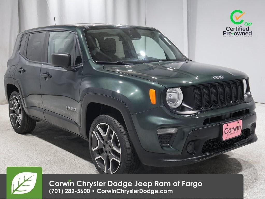 used 2021 Jeep Renegade car, priced at $15,250