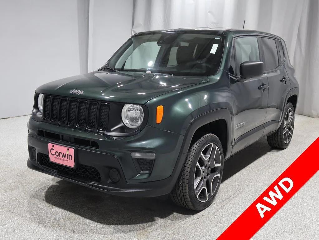 used 2021 Jeep Renegade car, priced at $16,222