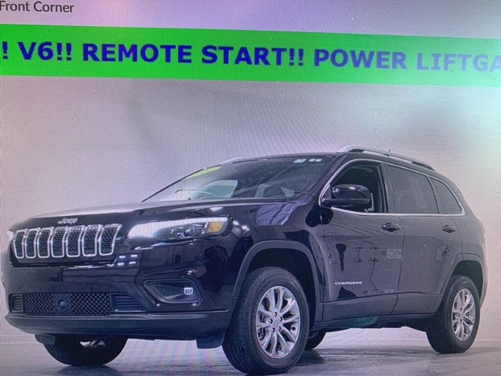 used 2021 Jeep Cherokee car, priced at $23,000