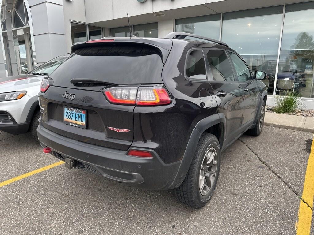 used 2021 Jeep Cherokee car, priced at $22,000