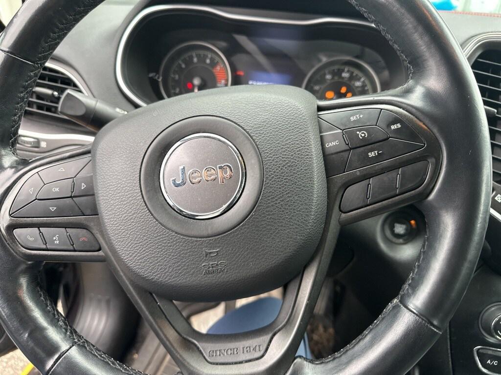 used 2021 Jeep Cherokee car, priced at $22,000