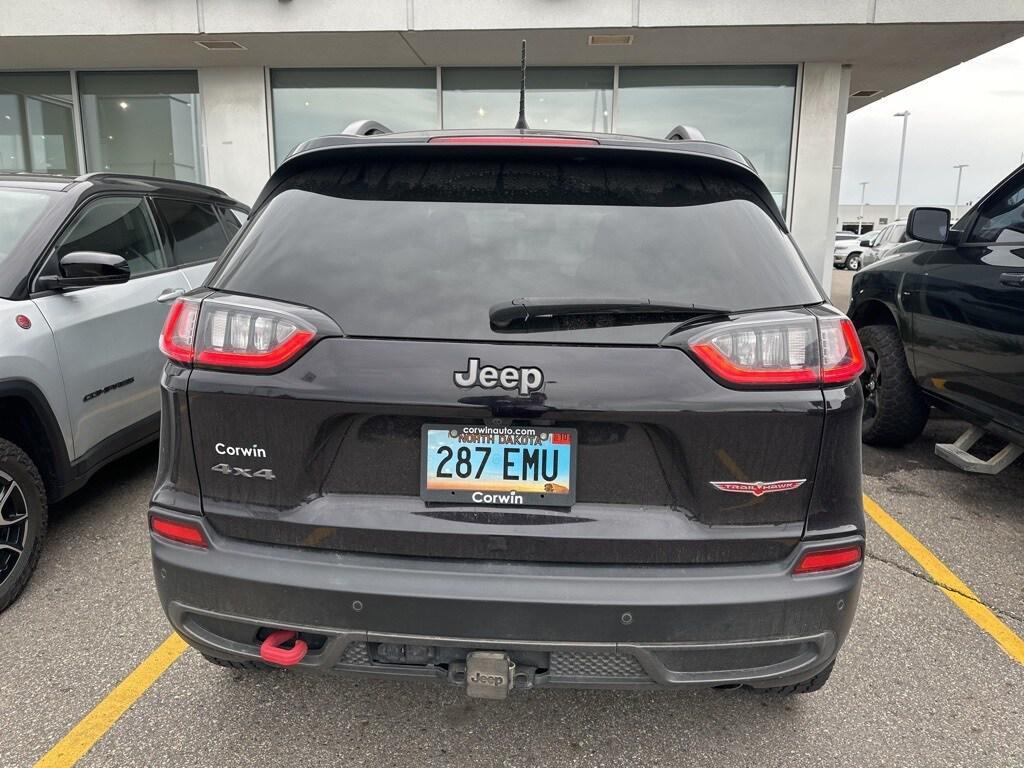 used 2021 Jeep Cherokee car, priced at $22,000