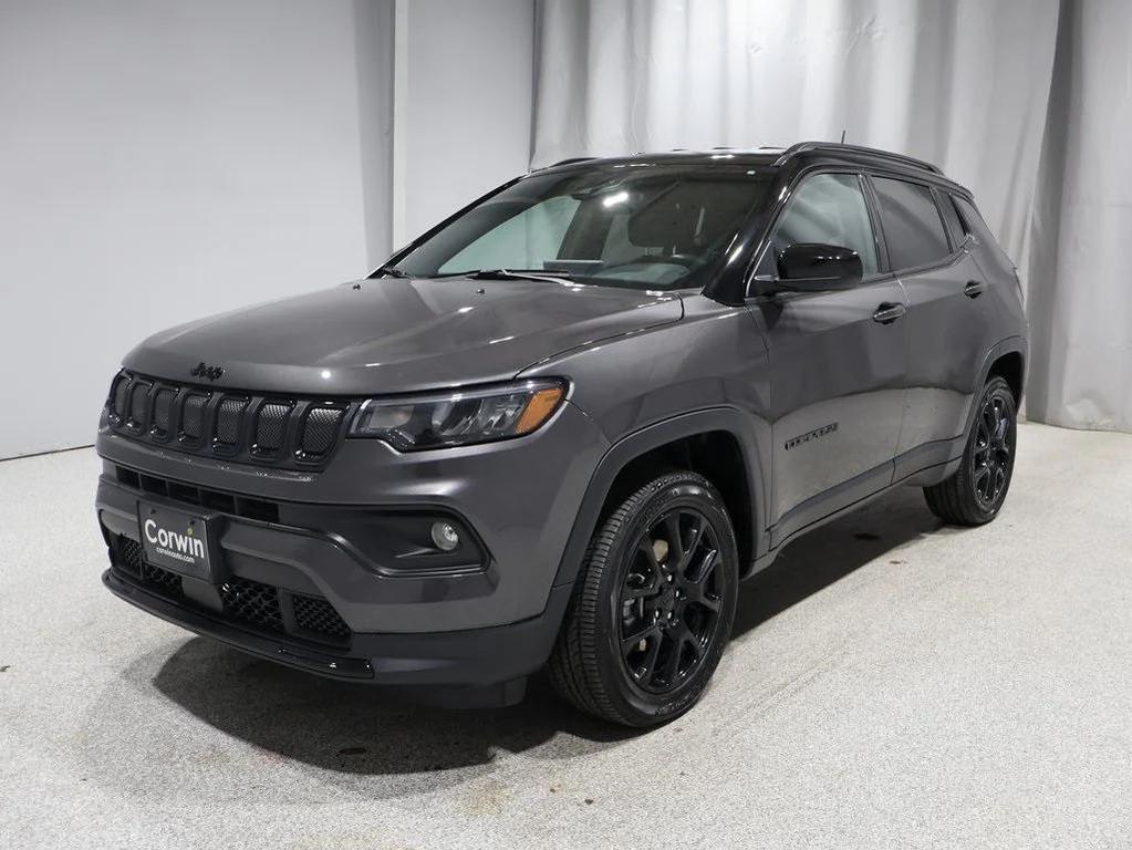 used 2022 Jeep Compass car, priced at $23,823
