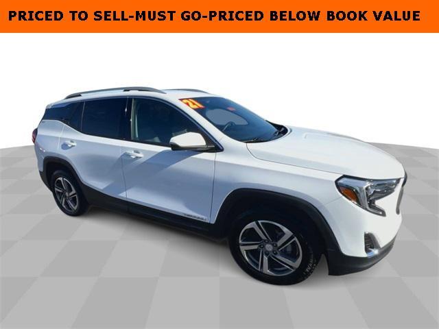 used 2021 GMC Terrain car, priced at $18,697