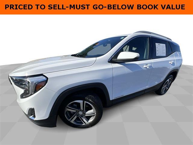 used 2021 GMC Terrain car, priced at $18,697