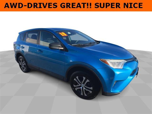 used 2018 Toyota RAV4 car, priced at $13,497