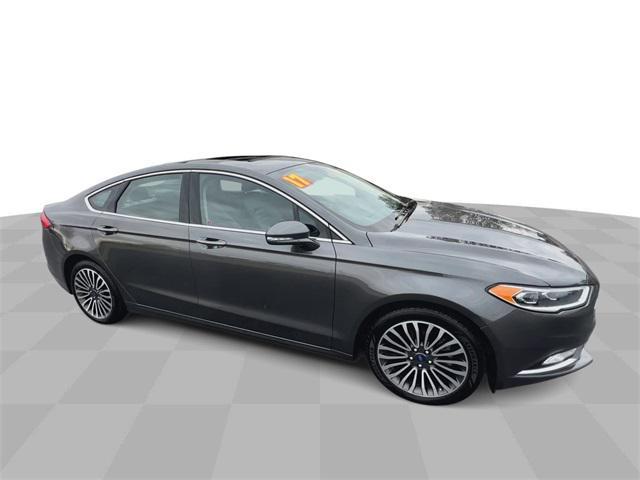 used 2017 Ford Fusion car, priced at $15,997