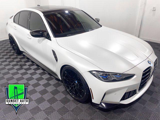 used 2022 BMW M3 car, priced at $82,989