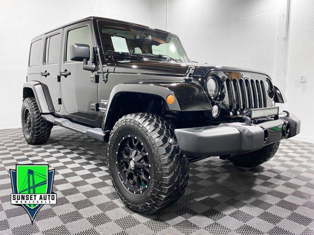 used 2016 Jeep Wrangler Unlimited car, priced at $22,989